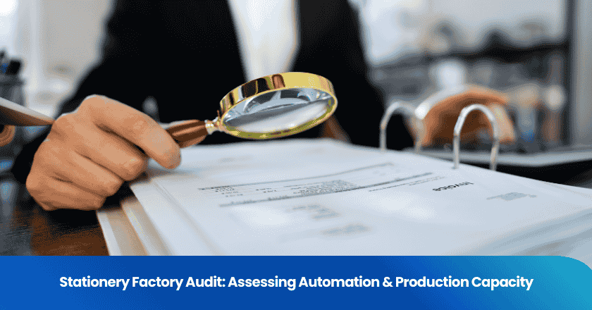 Stationery Factory Audit: Assessing Automation & Production Capacity